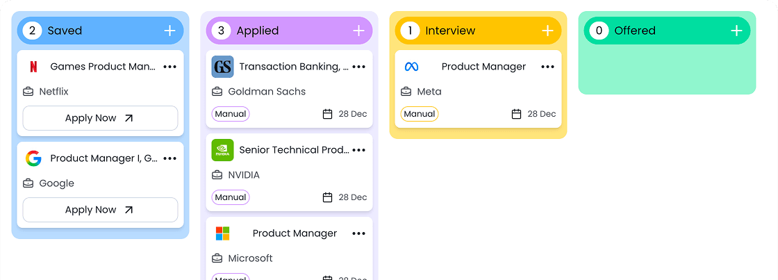 Feature Job Tracker